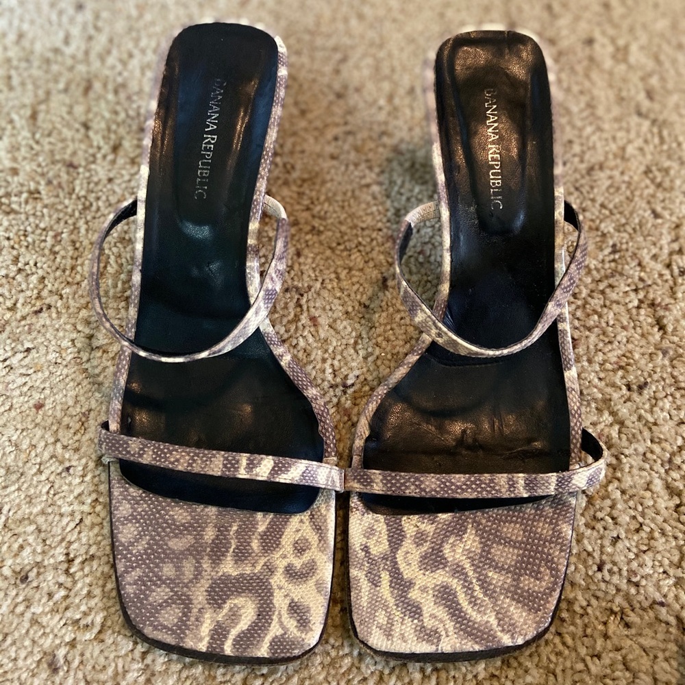 B. Republic Snakeskin Heels!